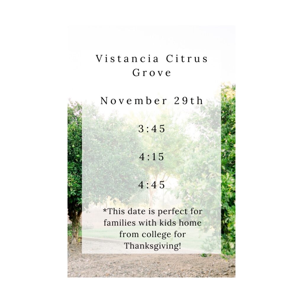 Vistancia Citrus Grove Mini Session